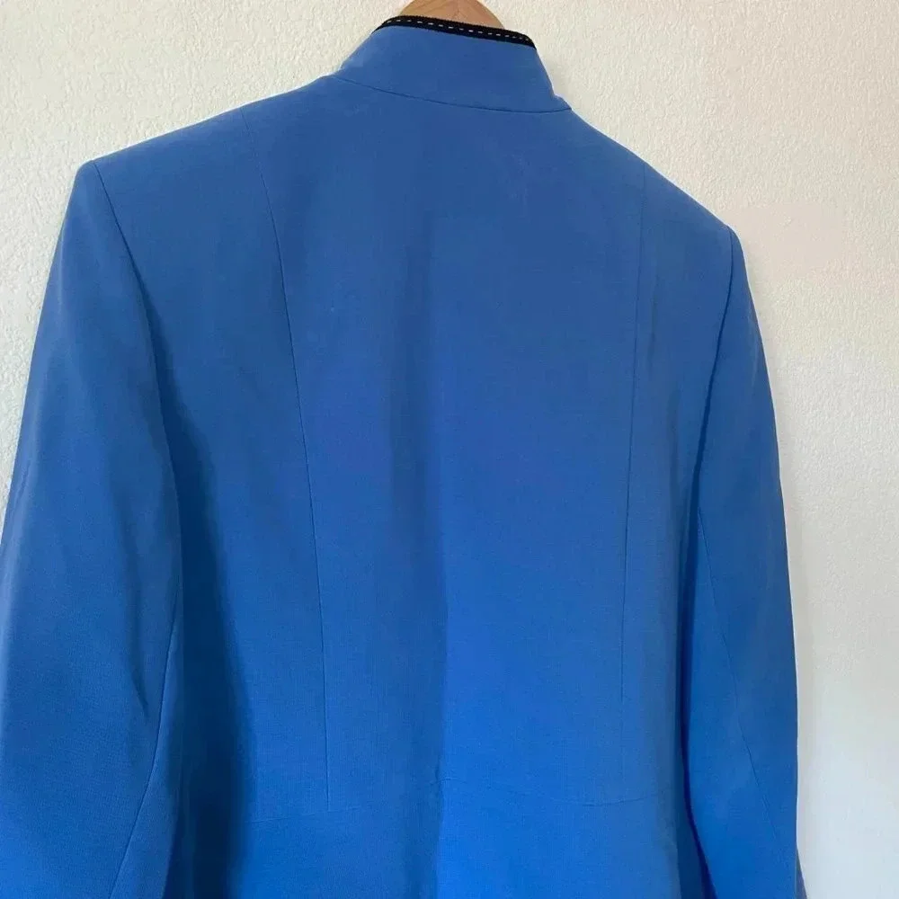 Dressbarn Women's‎ Elegant Blue Blazer Size 14